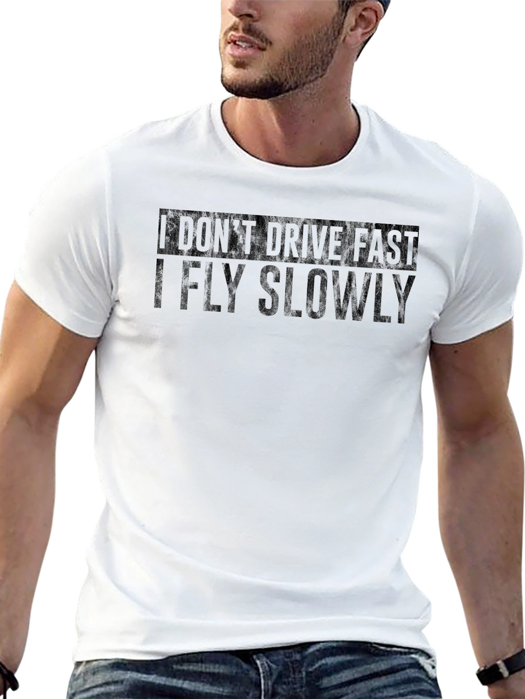 I Dont Drive Fast - Funny Graphic T-Shirt