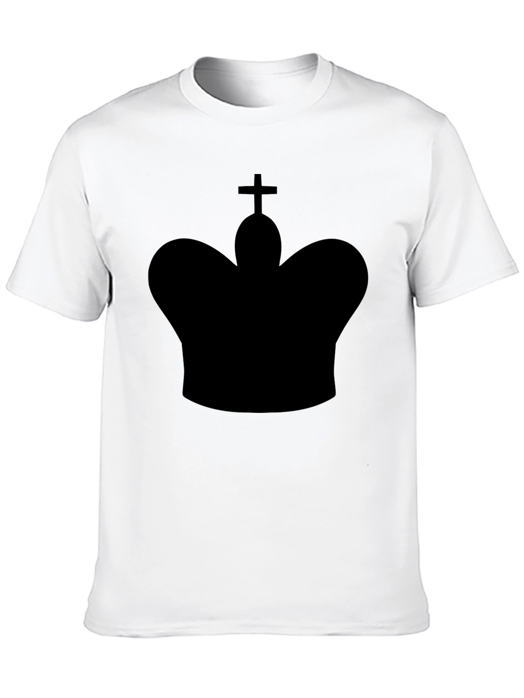 King Chess Piece Graphic Tee - Black