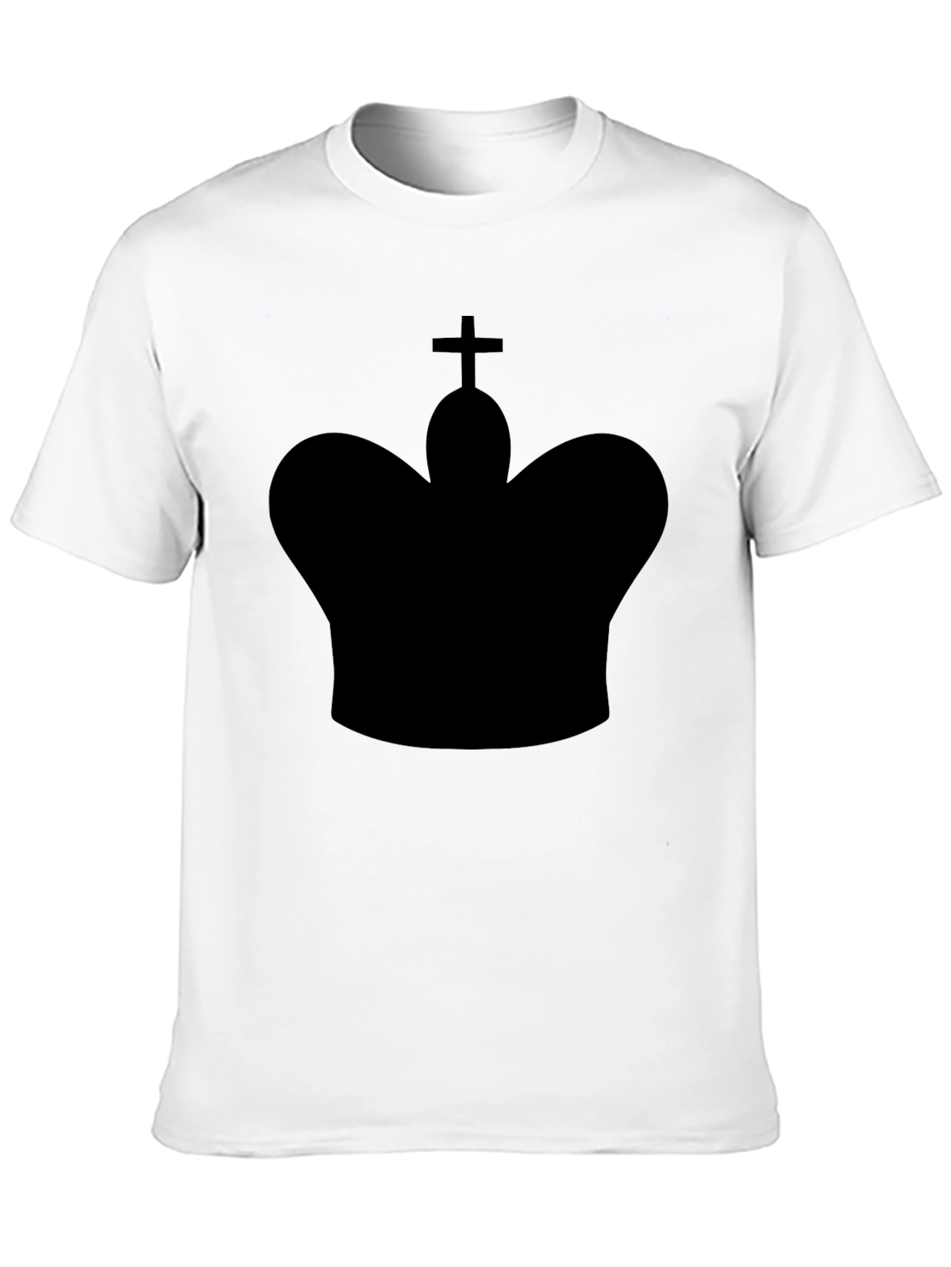King Chess Piece Graphic Tee - Black