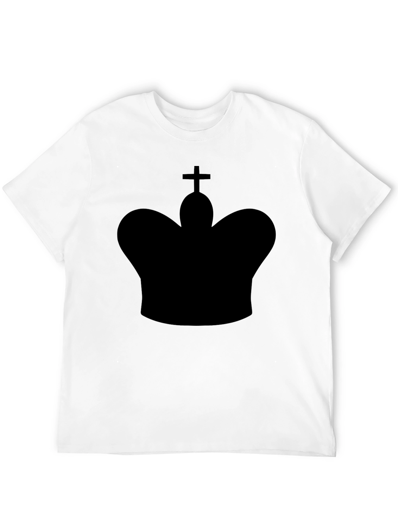 King Chess Piece Graphic Tee - Black