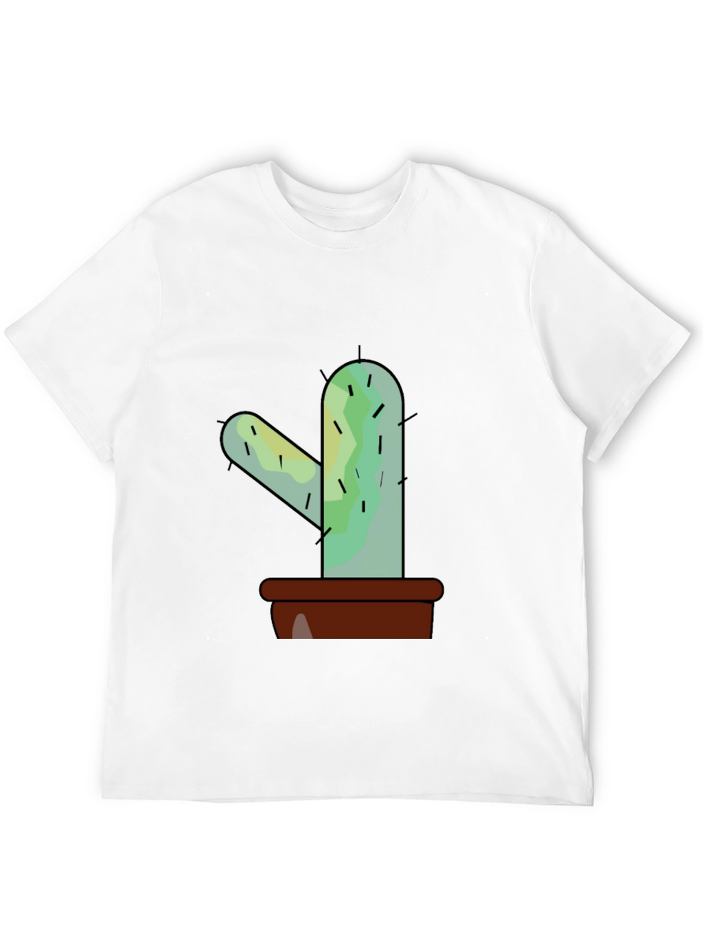Cactus Graphic Tee - Trendy Unisex Style