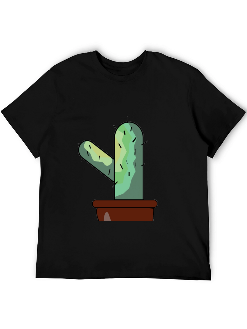 Cactus Graphic Tee - Trendy Unisex Style