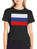 Russian Flag T-Shirt - Stylish Graphic Tee