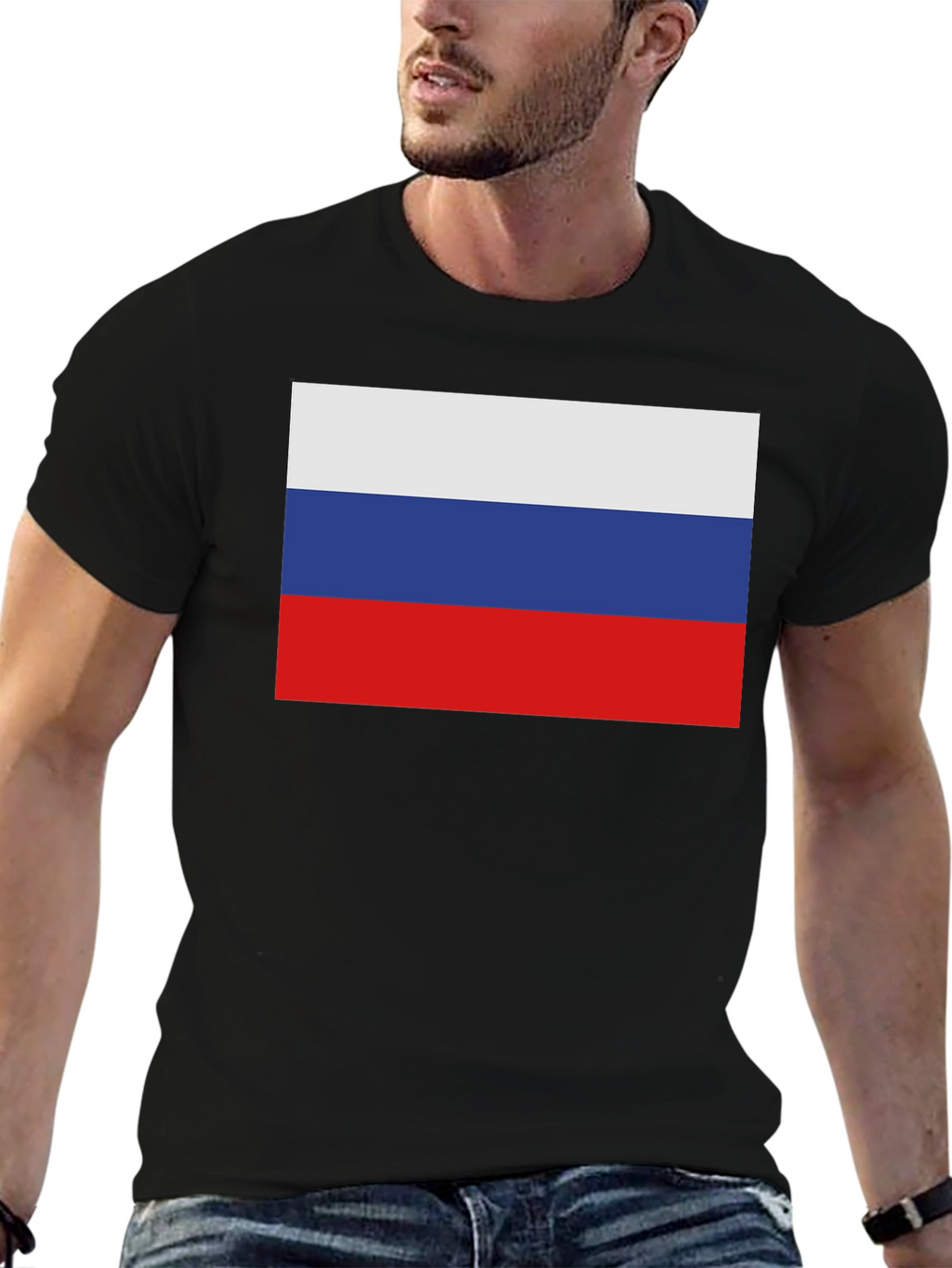 Russian Flag T-Shirt - Stylish Graphic Tee