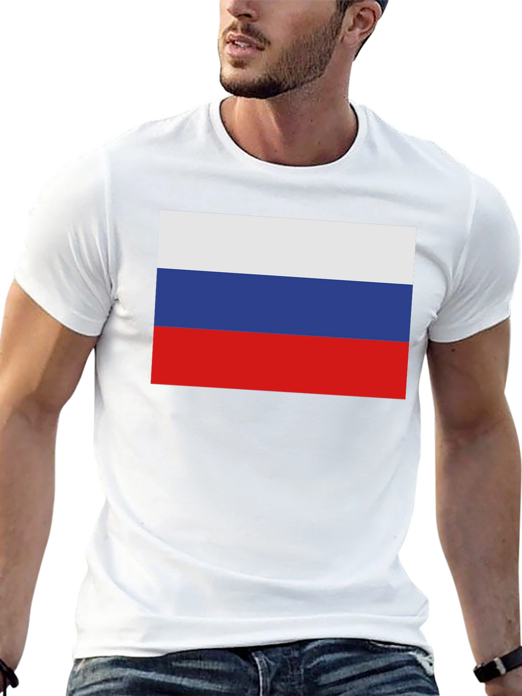 Russian Flag T-Shirt - Stylish Graphic Tee