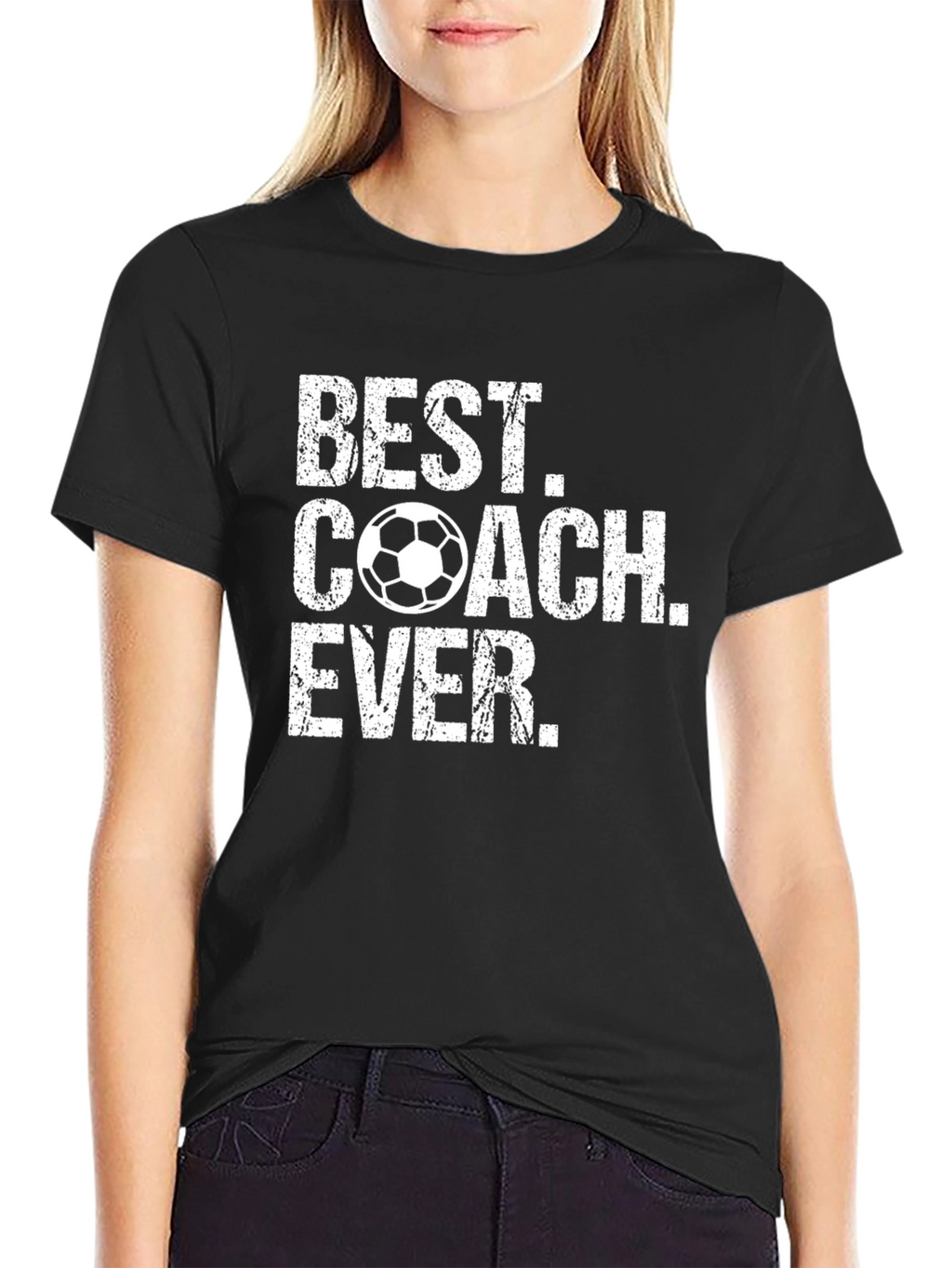 Best Soccer Coach Ever Graphic T-Shirt
