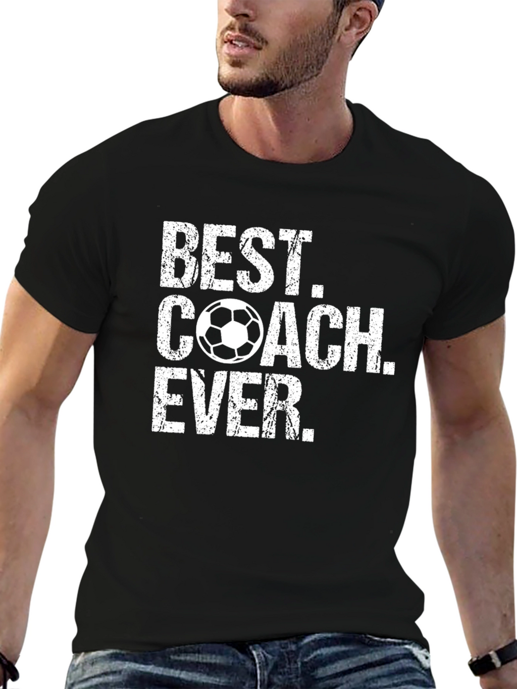 Best Soccer Coach Ever Graphic T-Shirt