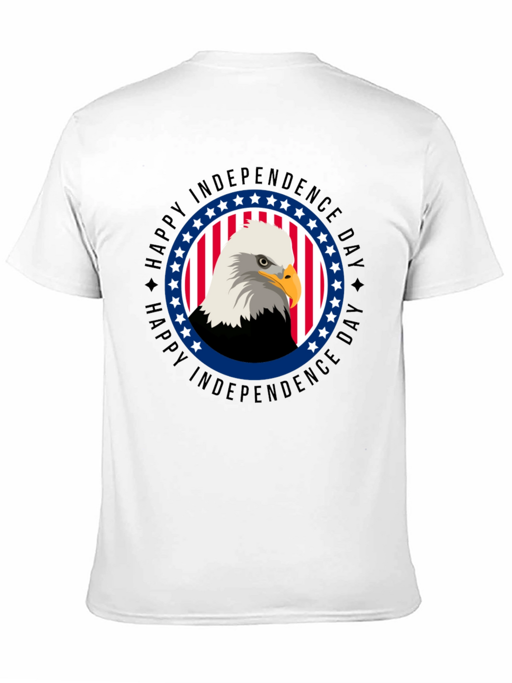 Independence Day Eagle Graphic T-Shirt