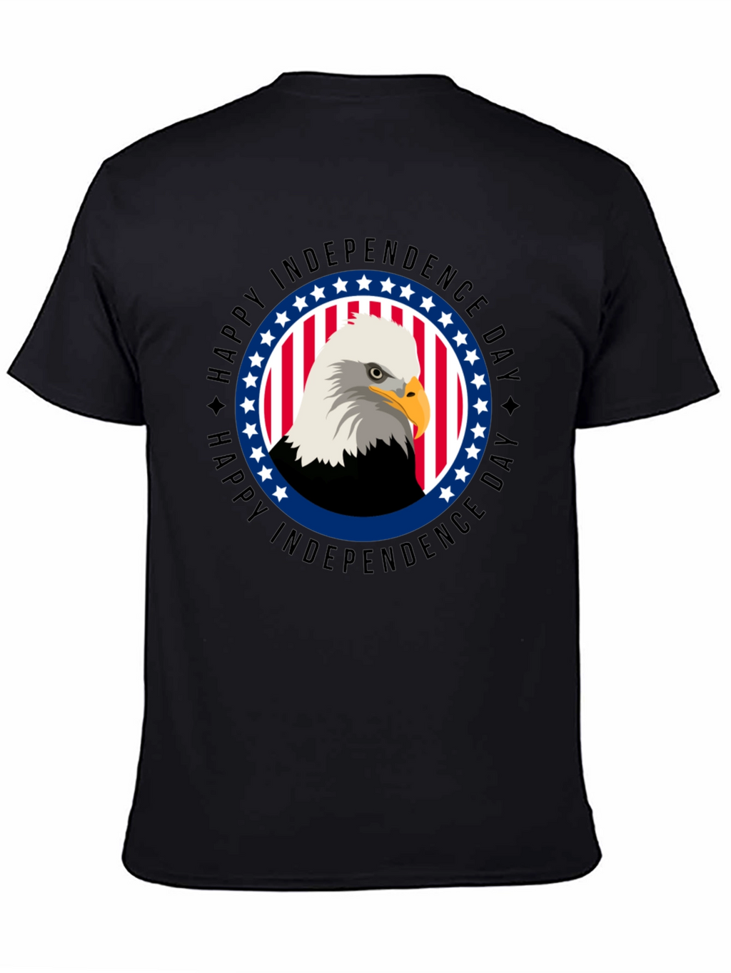 Independence Day Eagle Graphic T-Shirt