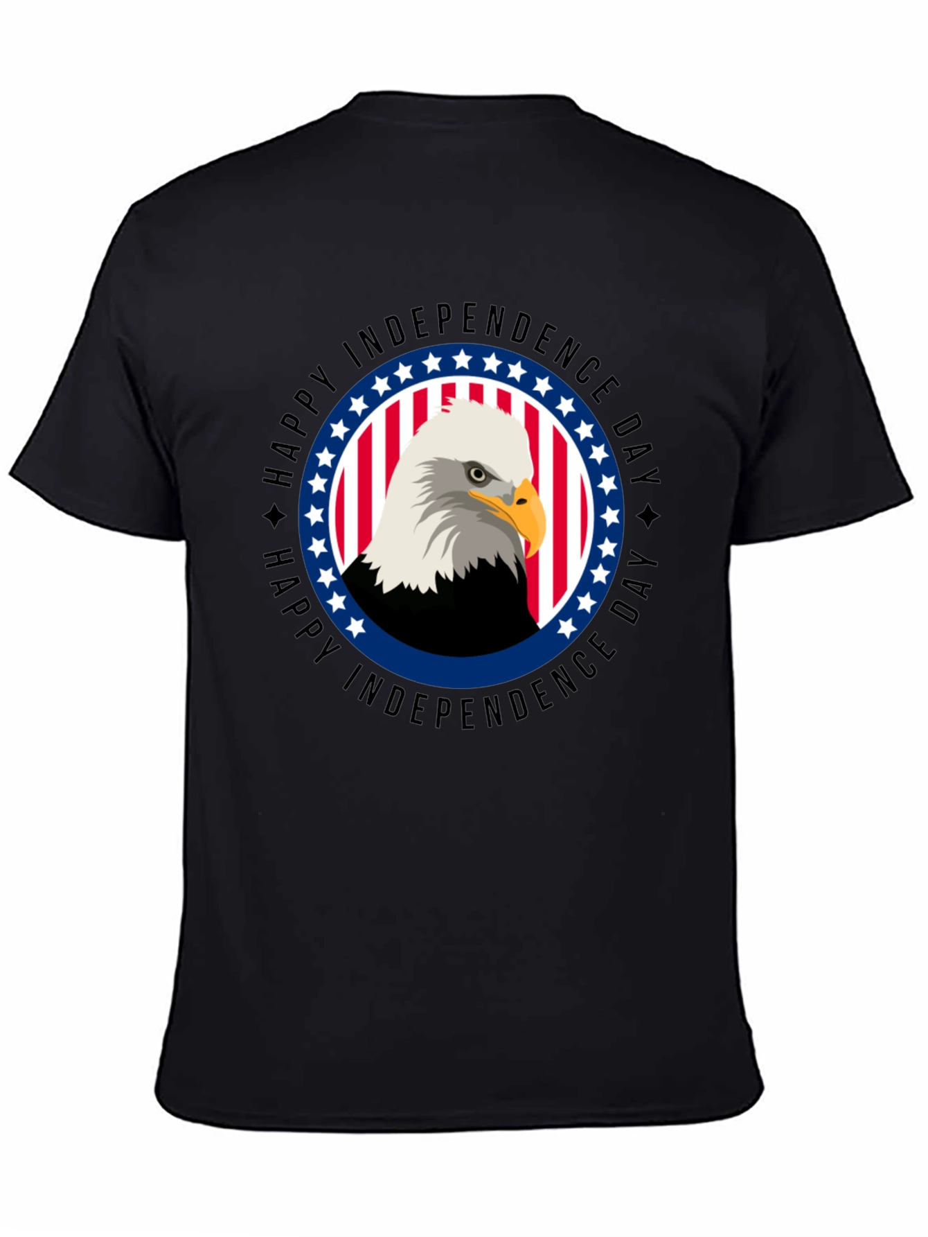 Independence Day Eagle Graphic T-Shirt