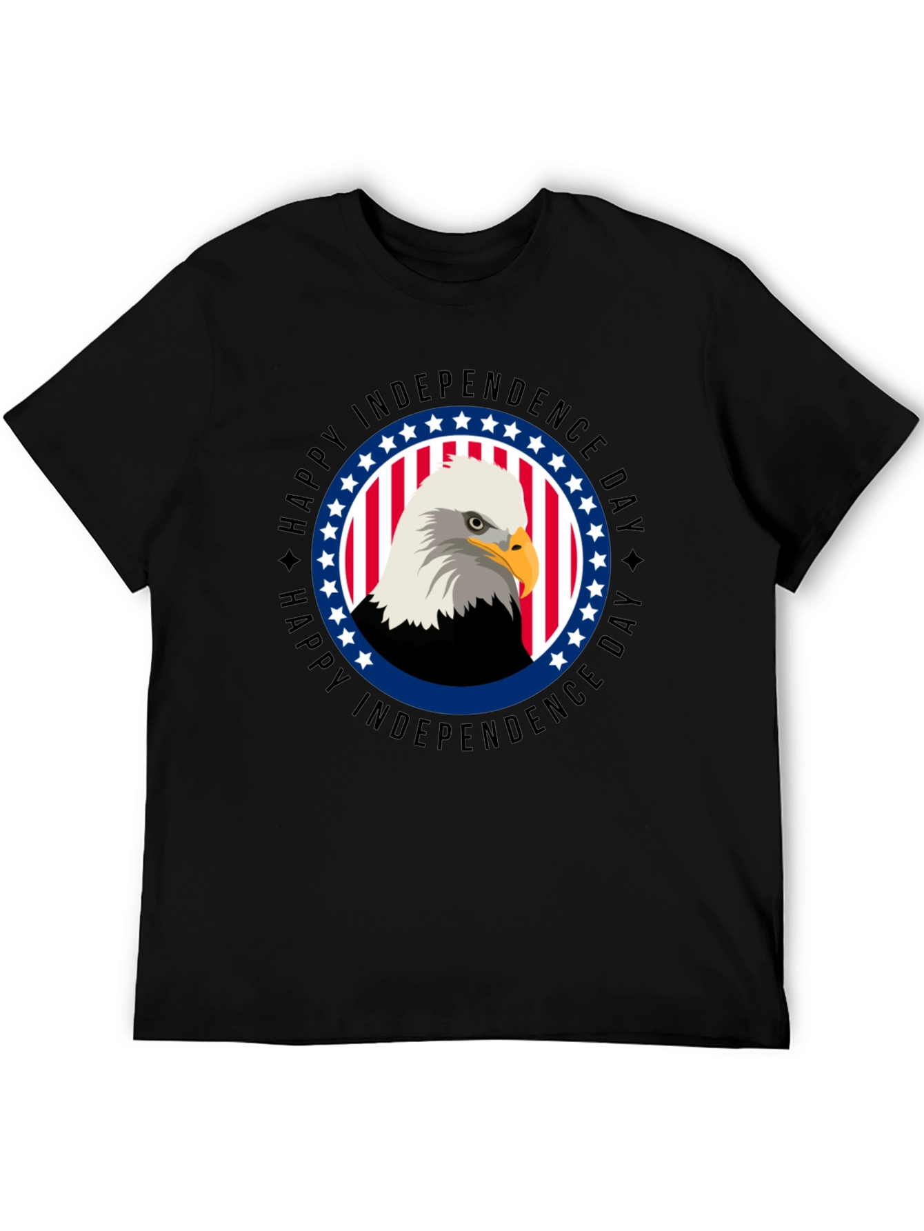 Independence Day Eagle Graphic T-Shirt