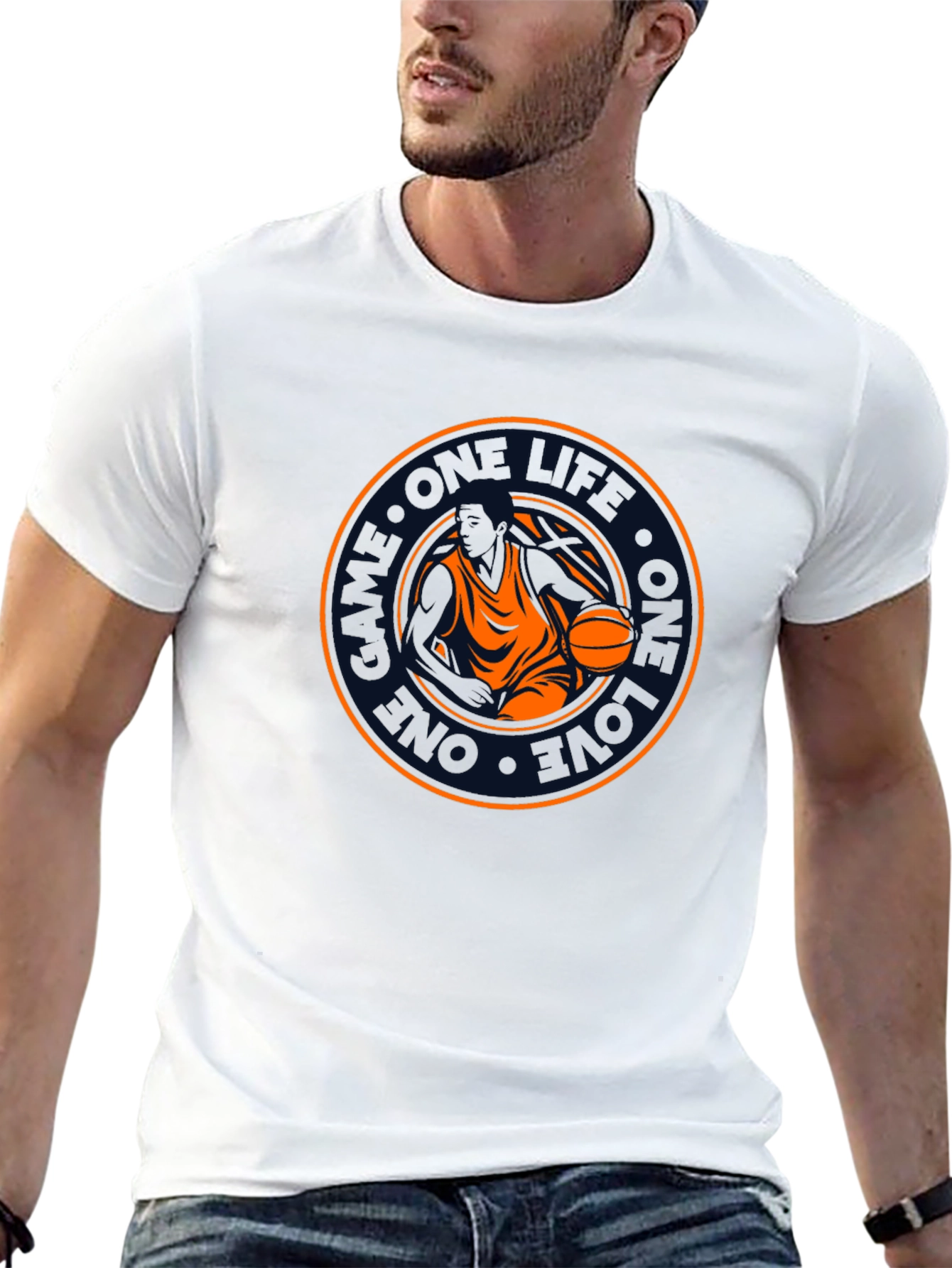 Basketball Game One Life T-Shirt