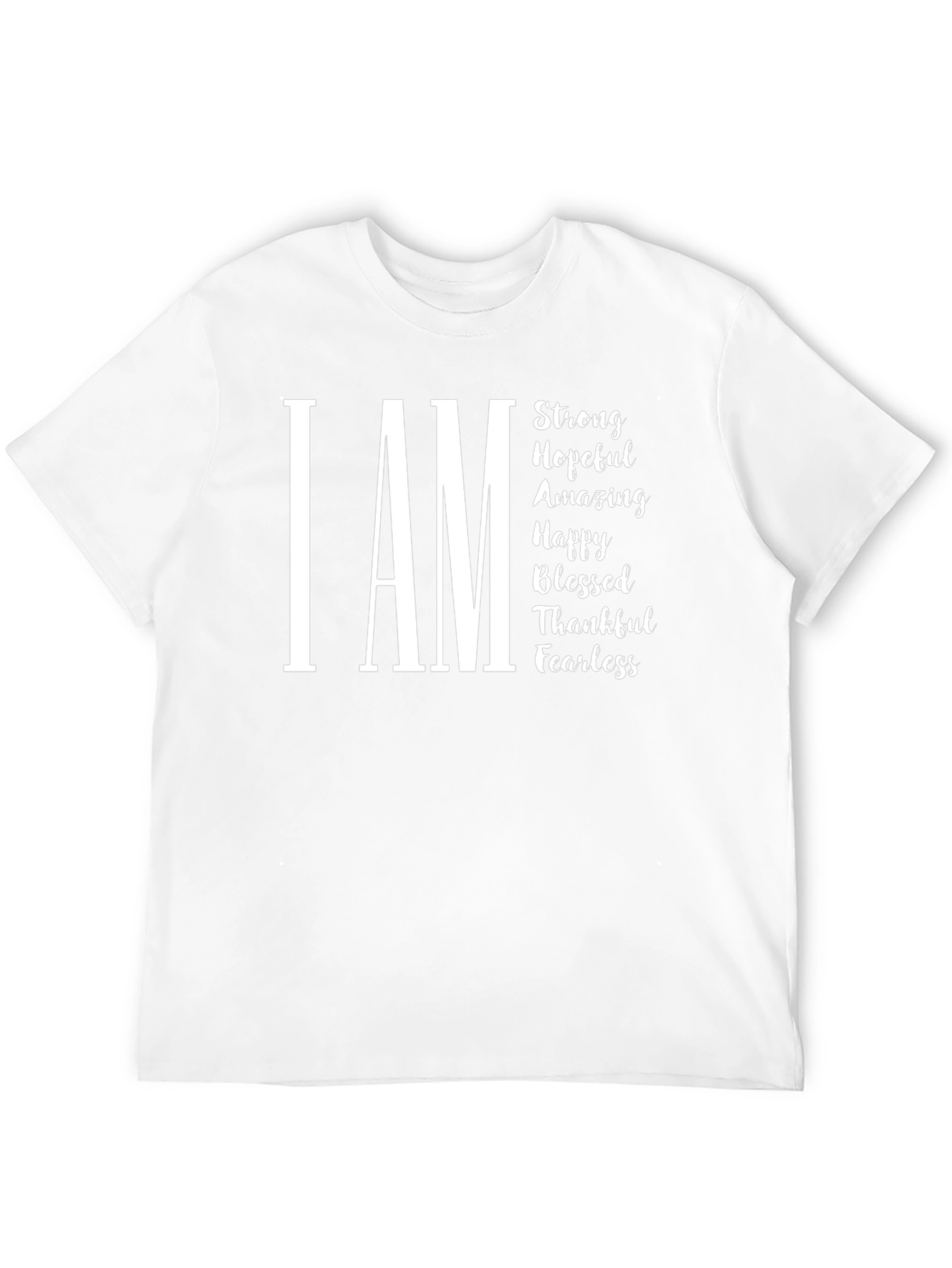 I AM Strong Graphic T-Shirt - Positive Affirmations