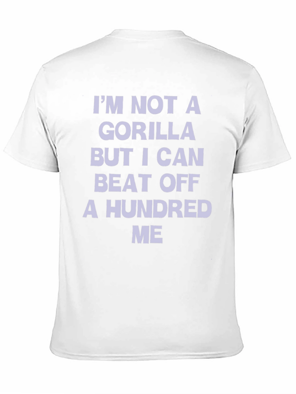 Funny Gorilla Beat Off T-Shirt
