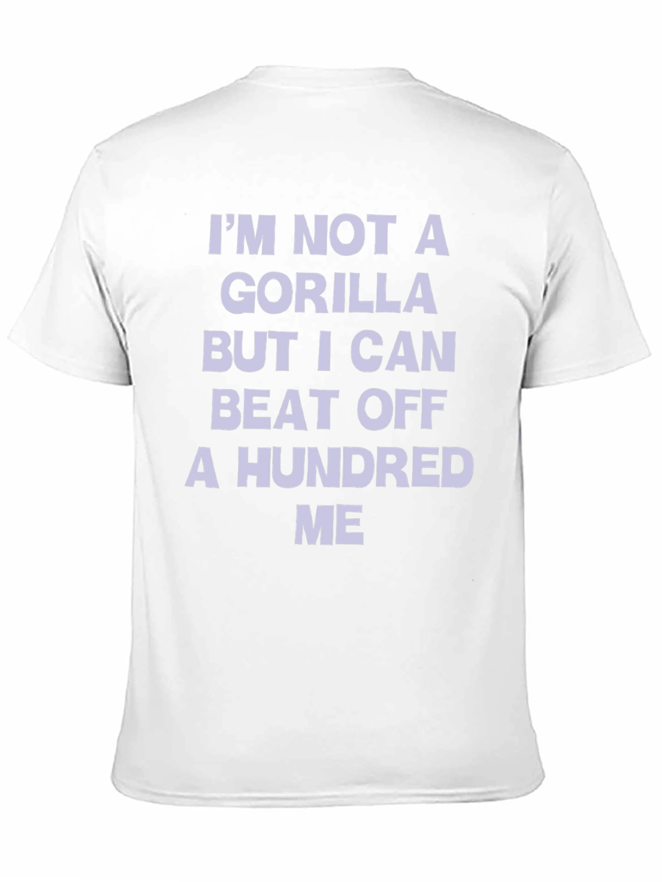 Funny Gorilla Beat Off T-Shirt