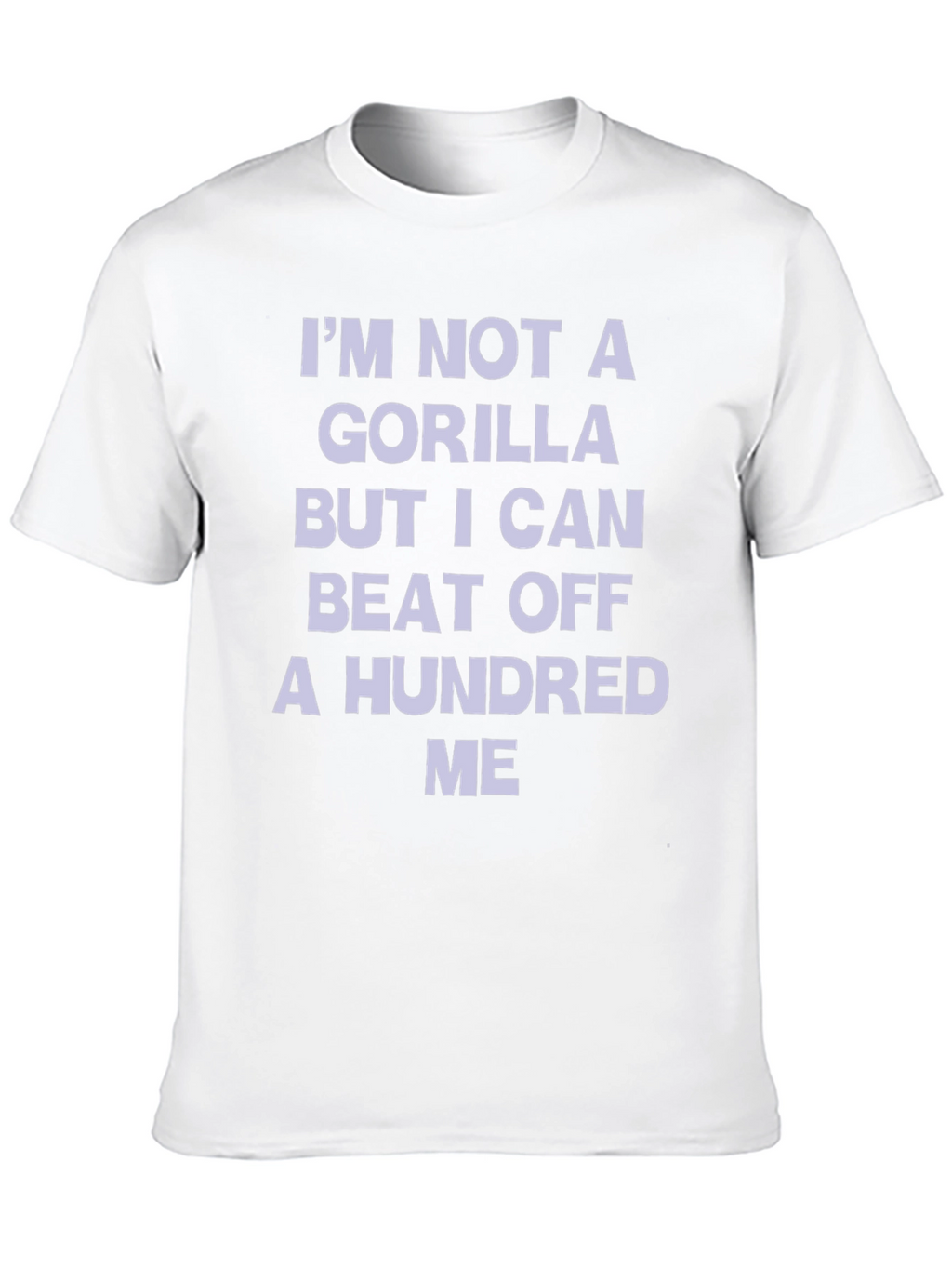 Funny Gorilla Beat Off T-Shirt