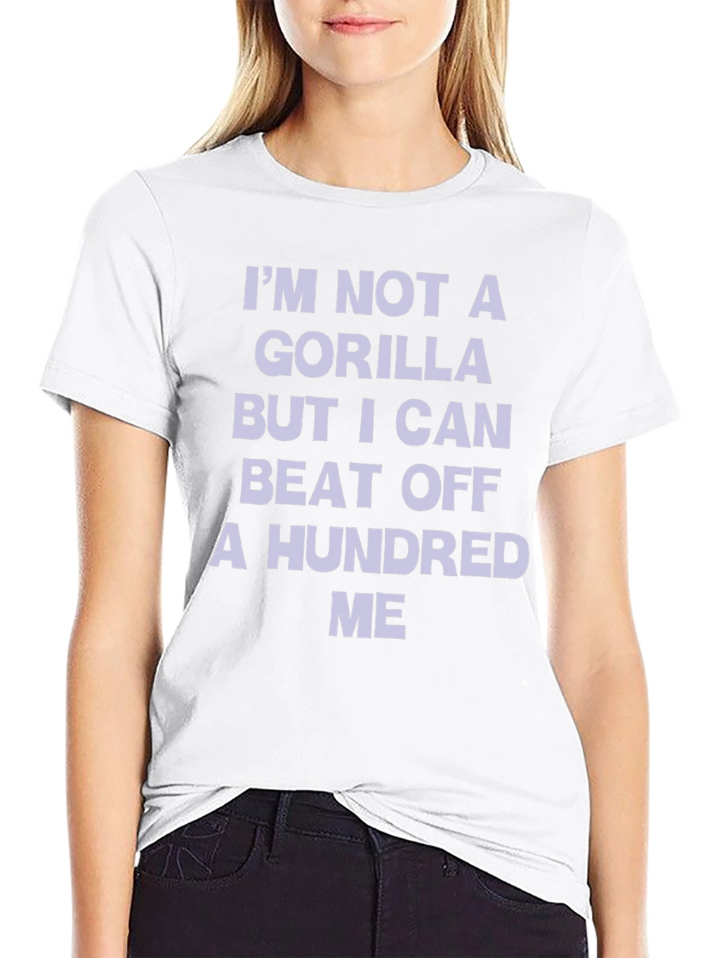 Funny Gorilla Beat Off T-Shirt