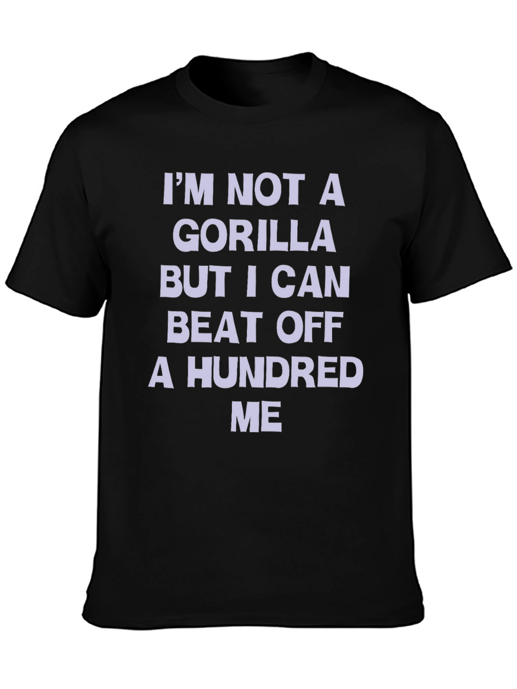 Funny Gorilla Beat Off T-Shirt