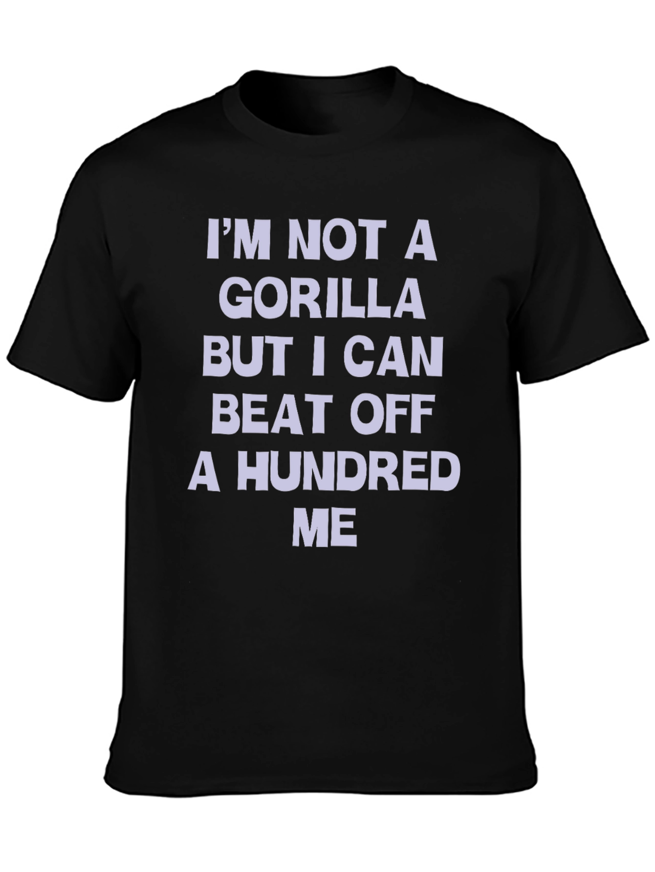 Funny Gorilla Beat Off T-Shirt