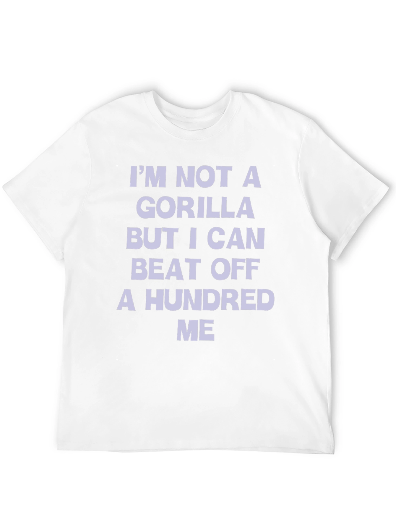 Funny Gorilla Beat Off T-Shirt