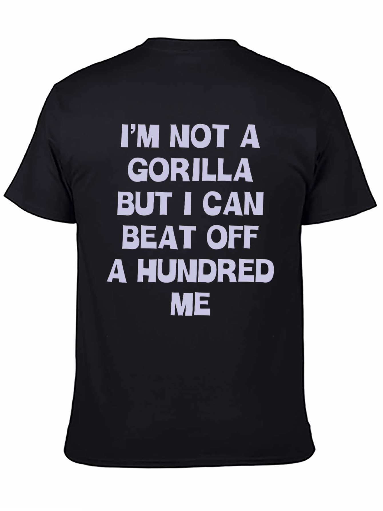 Funny Gorilla Beat Off T-Shirt