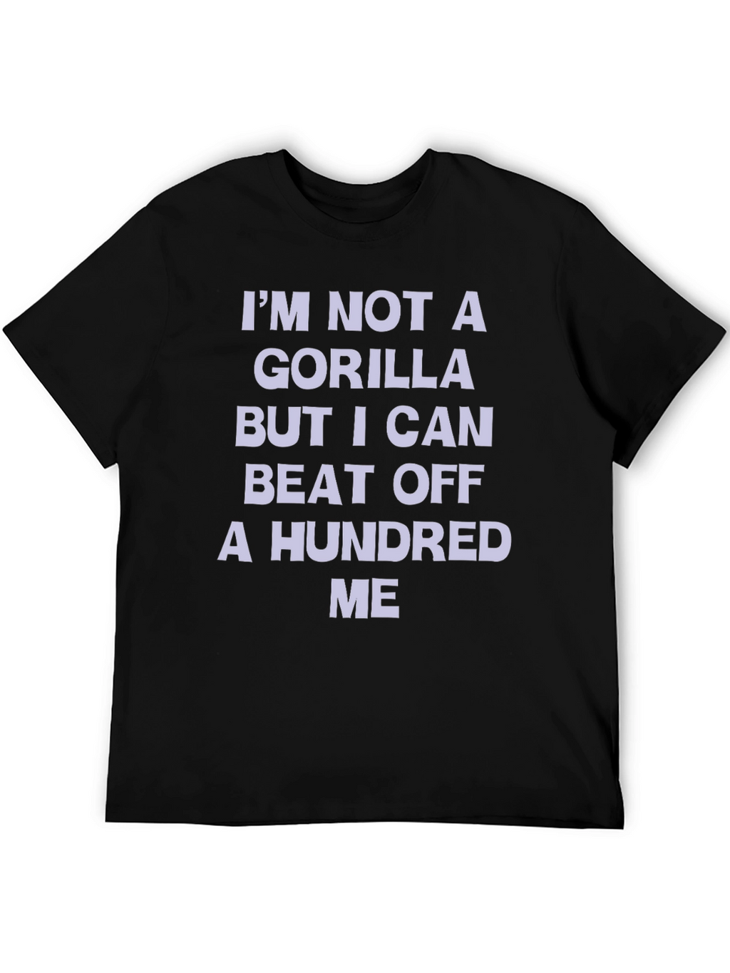 Funny Gorilla Beat Off T-Shirt
