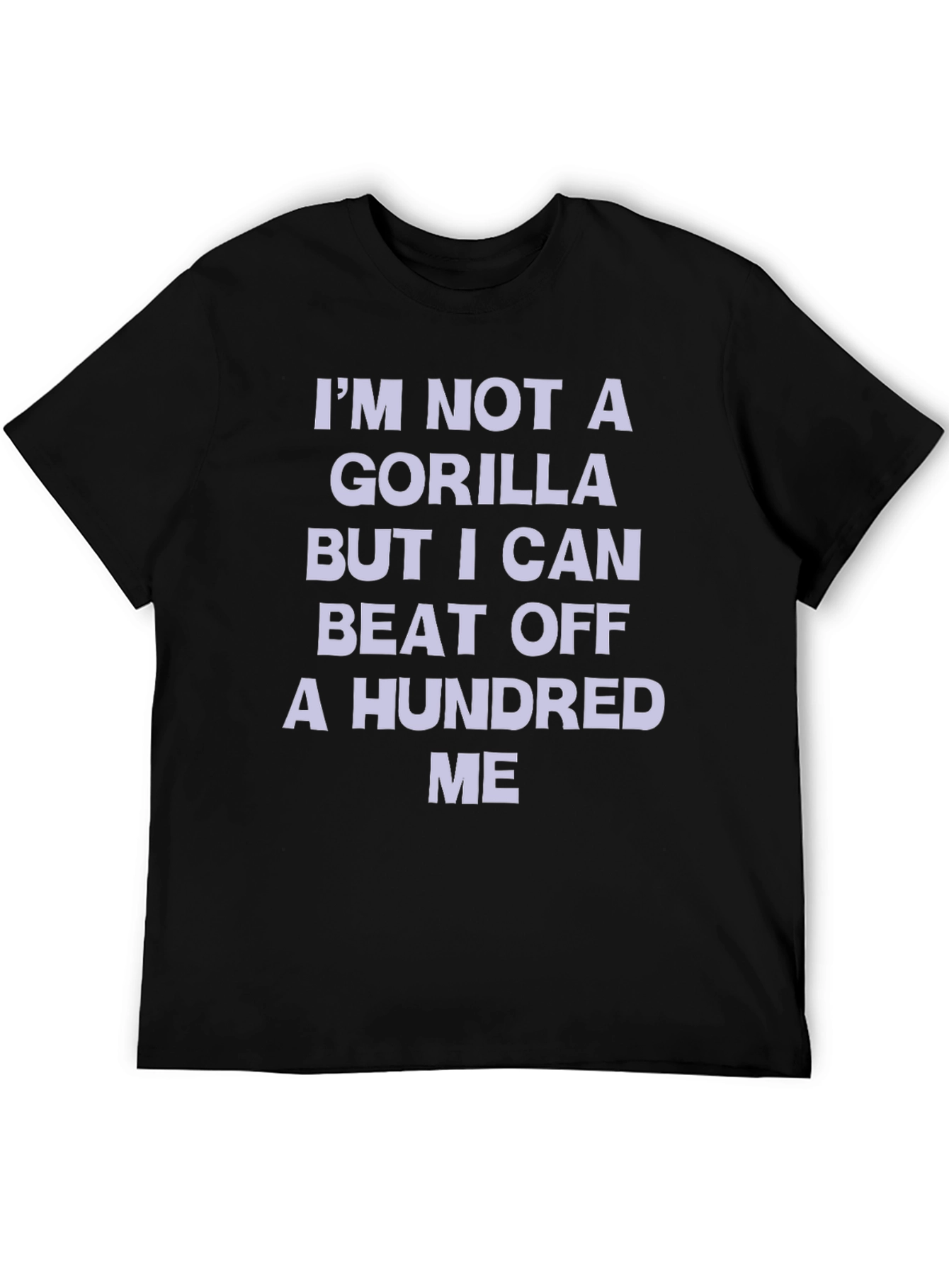 Funny Gorilla Beat Off T-Shirt