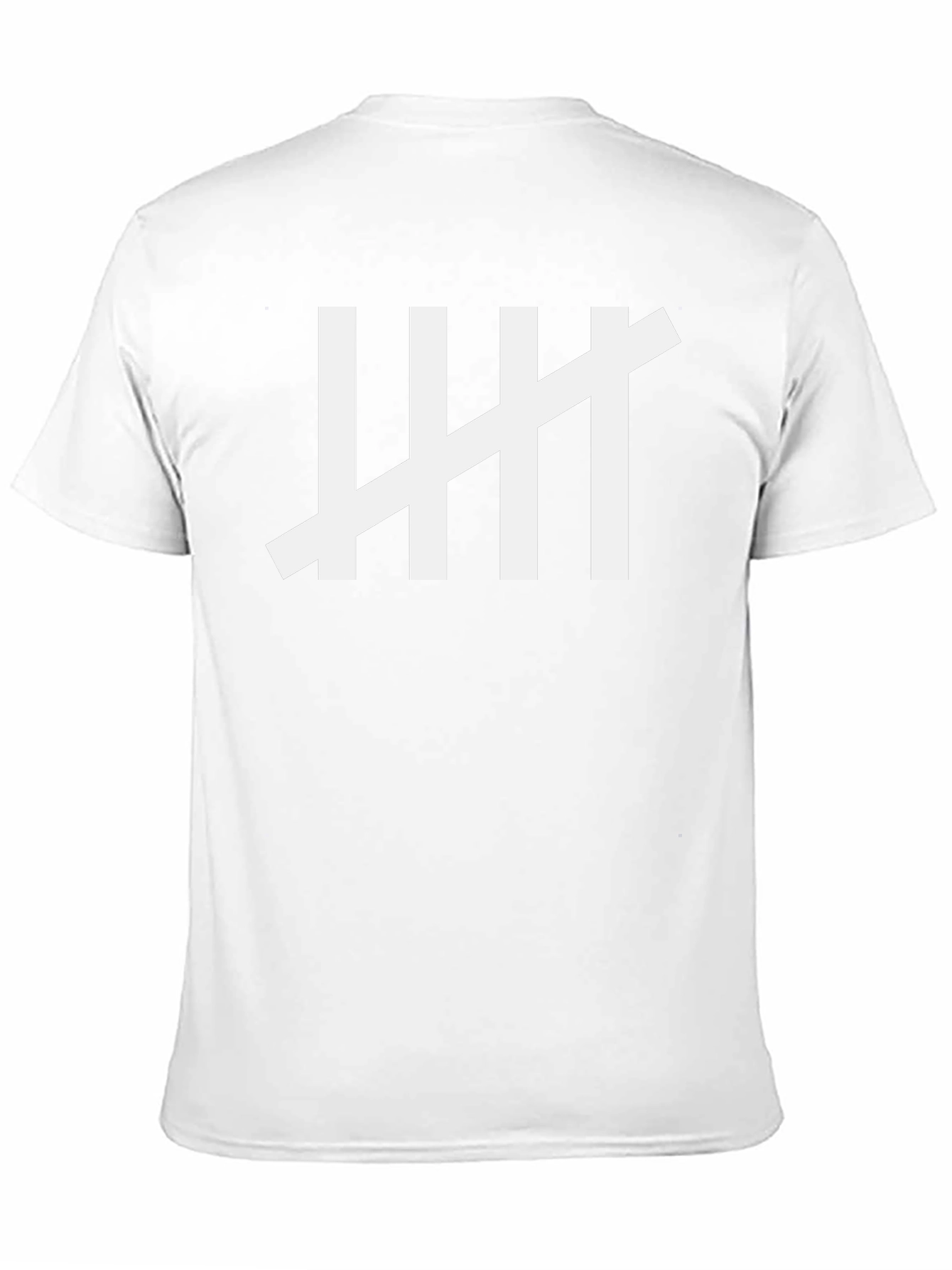 Tally Mark Tee - Minimalist Graphic T-Shirt