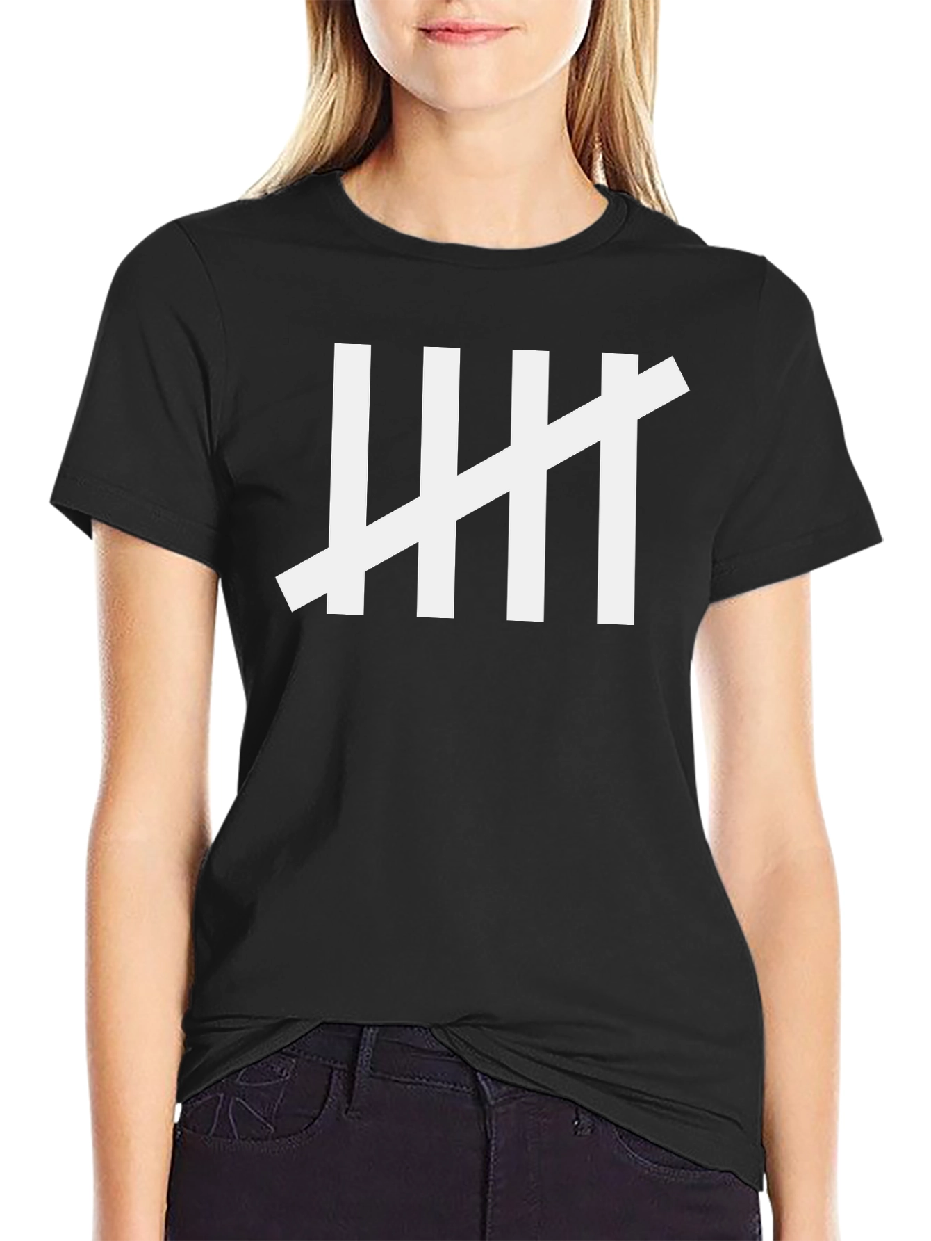 Tally Mark Tee - Minimalist Graphic T-Shirt