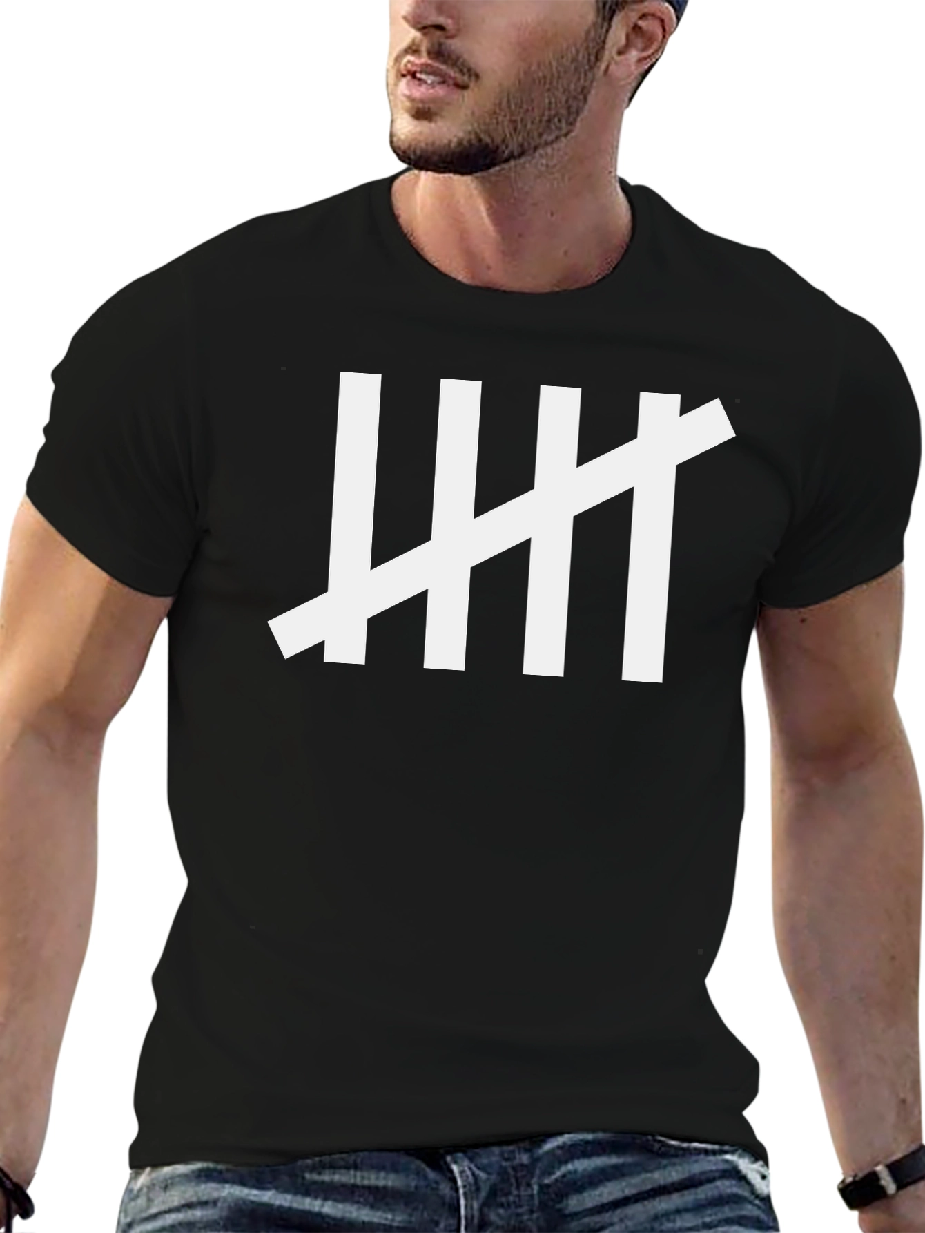 Tally Mark Tee - Minimalist Graphic T-Shirt