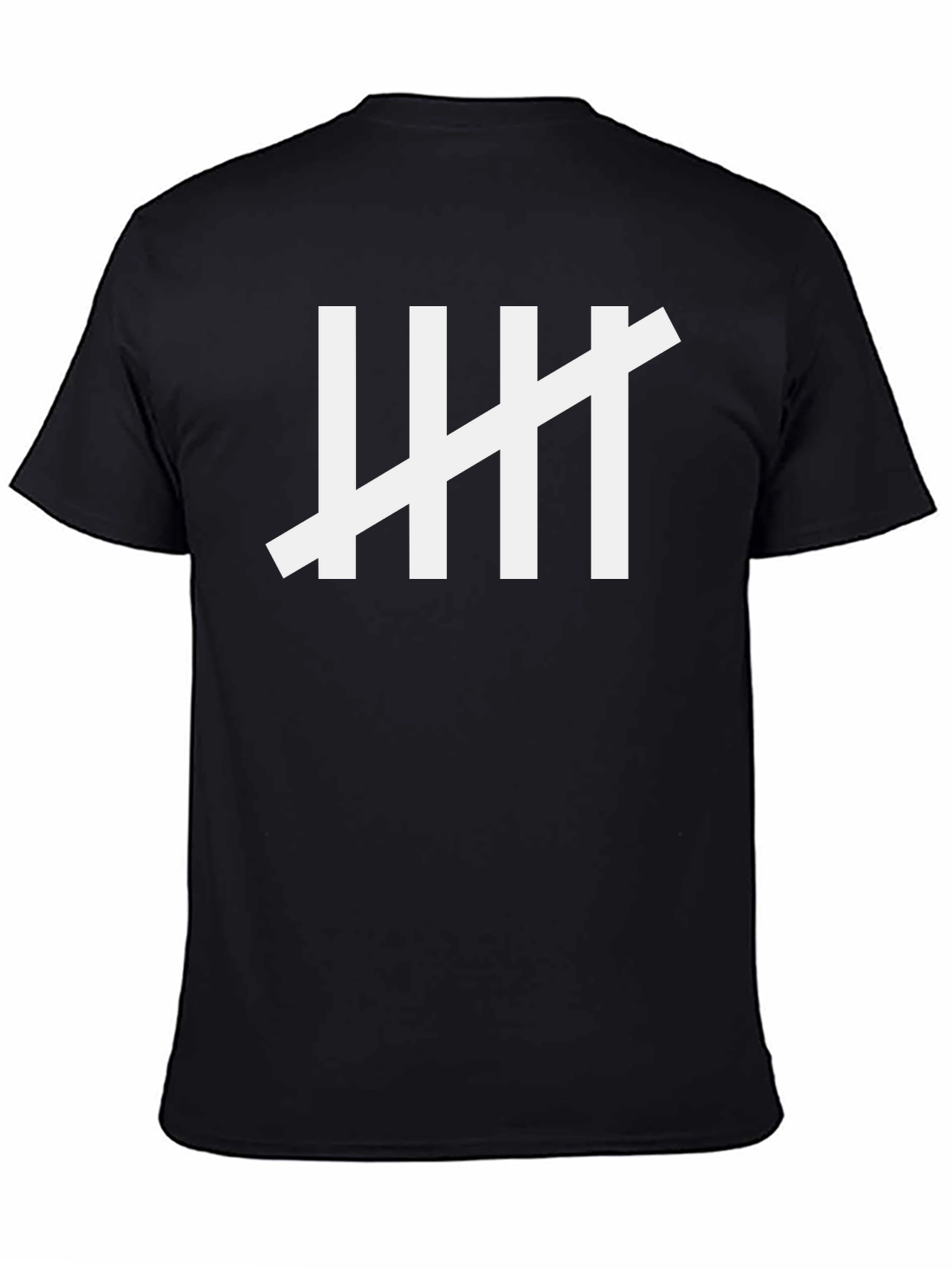 Tally Mark Tee - Minimalist Graphic T-Shirt