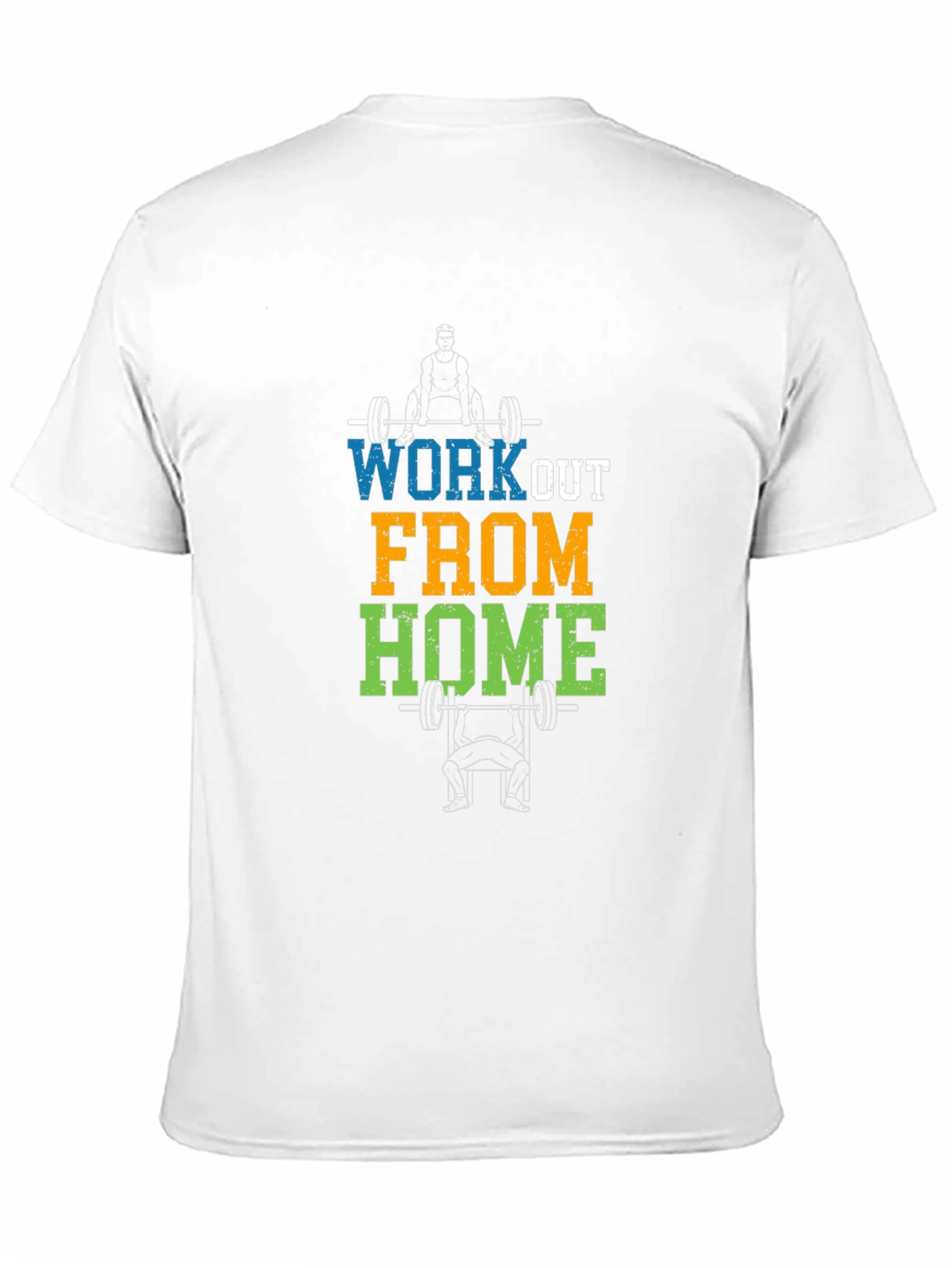 Workout From Home Graphic T-Shirt