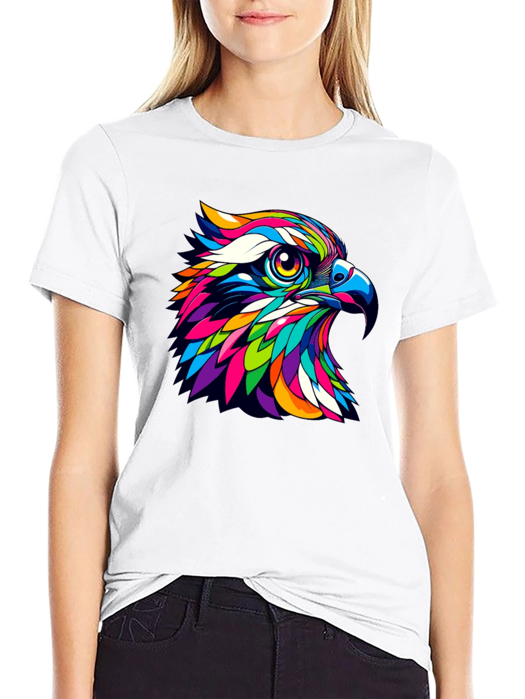 Bold Graphic Eagle T-Shirt
