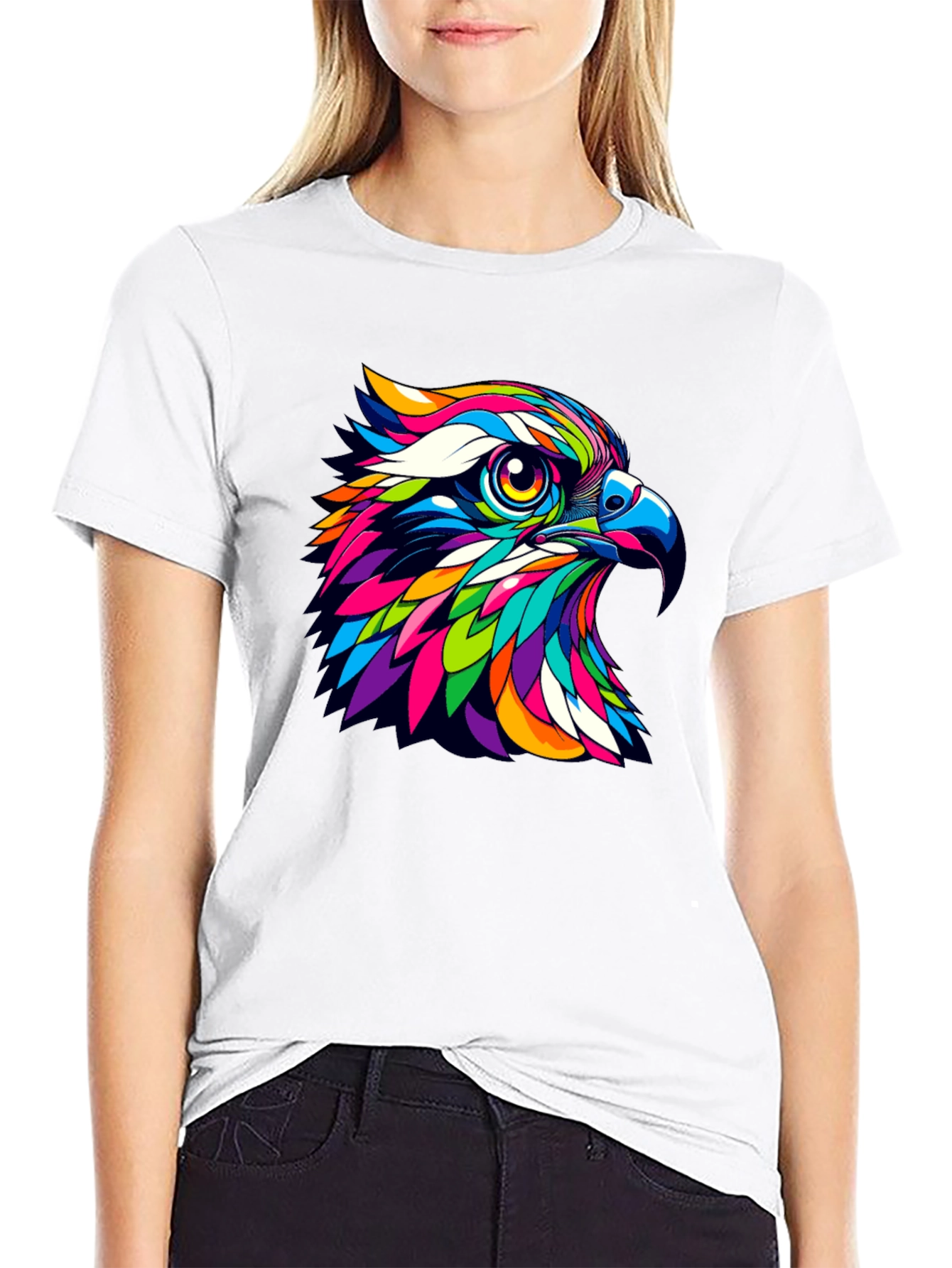 Bold Graphic Eagle T-Shirt