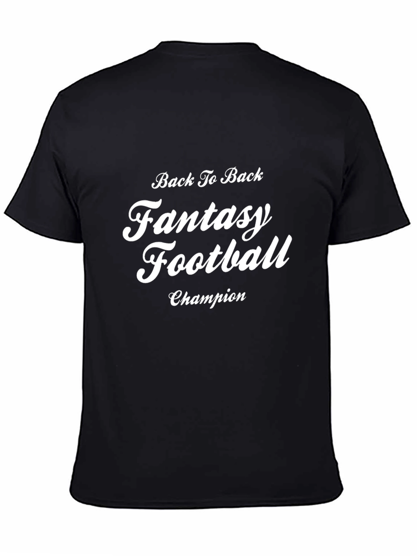 Fantasy Football Champion Back to Back T-Shirt