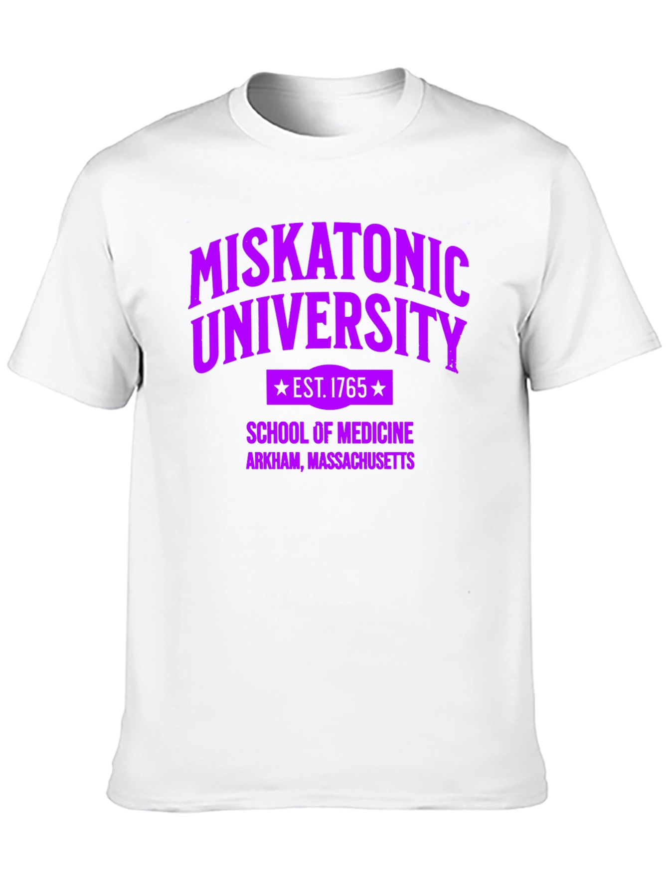 Miskatonic University School of Medicine Black T-Shirt