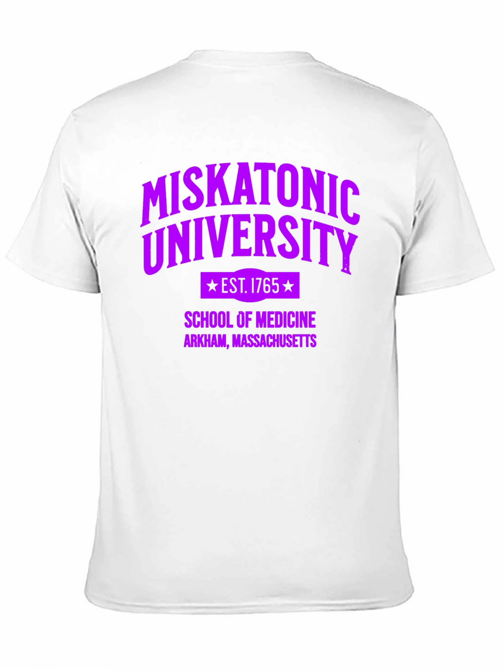 Miskatonic University School of Medicine Black T-Shirt