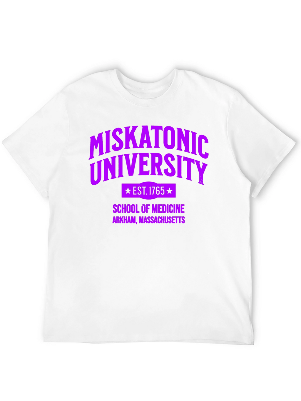 Miskatonic University School of Medicine Black T-Shirt