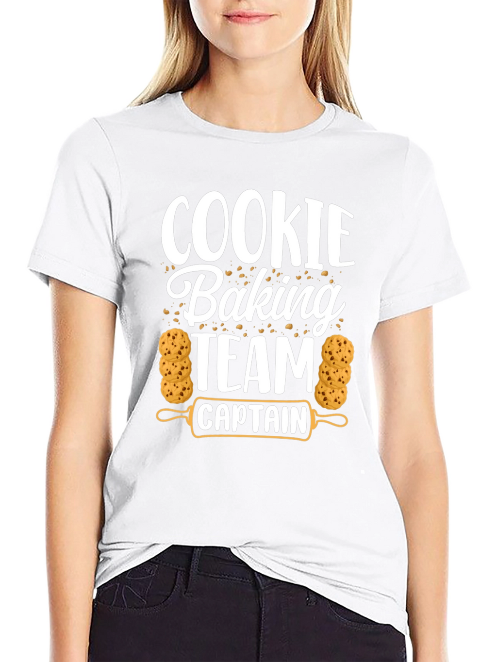 Cookie Baking Team Captain Graphic T-Shirt