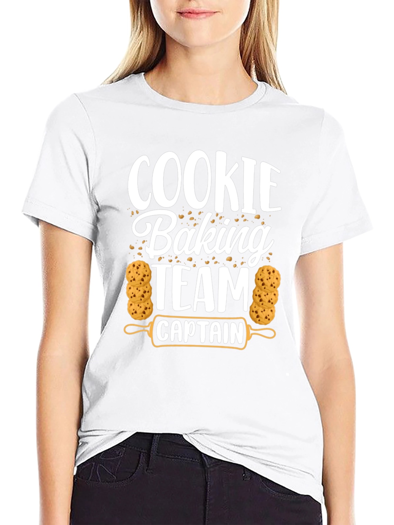Cookie Baking Team Captain Graphic T-Shirt