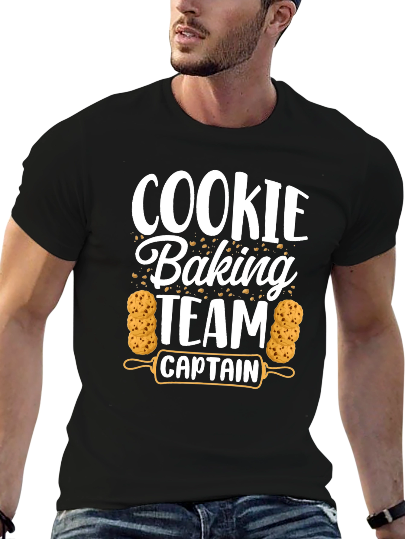 Cookie Baking Team Captain Graphic T-Shirt