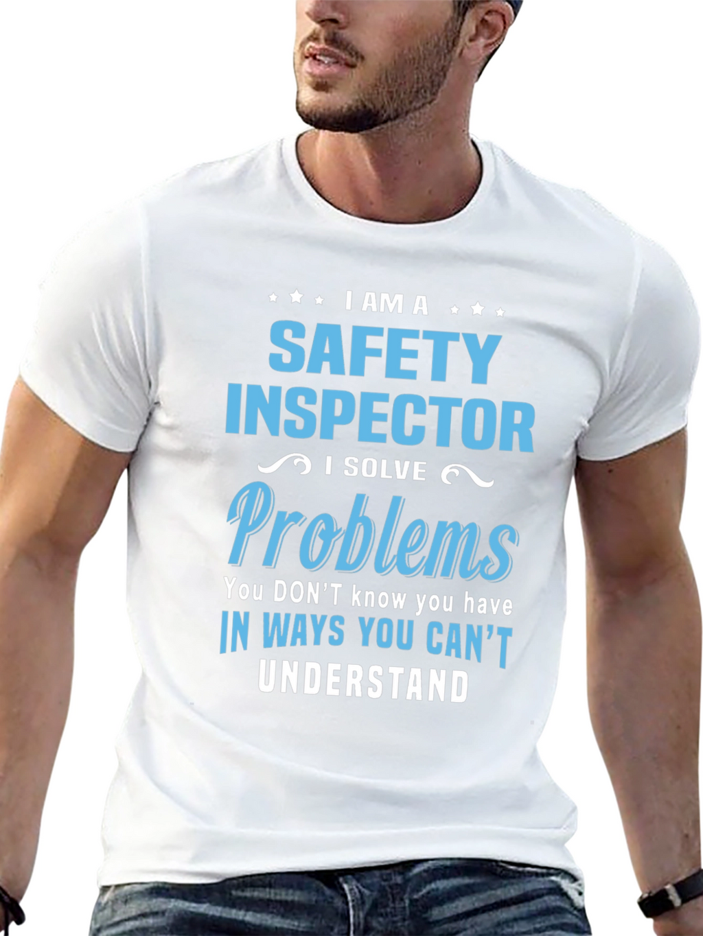 Safety Inspector T-Shirt - Problem Solver Tee