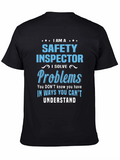 Safety Inspector T-Shirt - Problem Solver Tee
