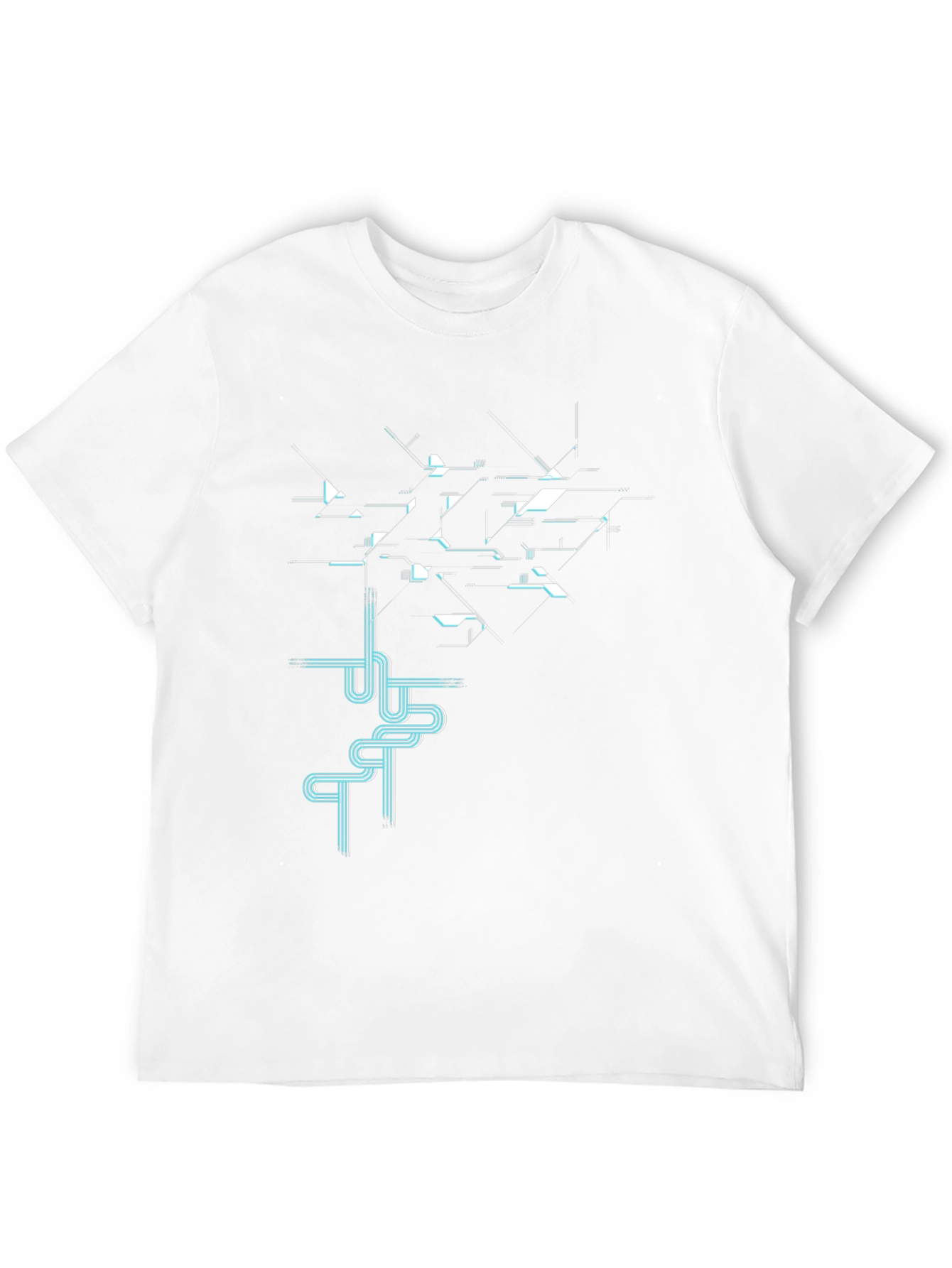 Cyberpunk Circuitry Tee - Techwear Style