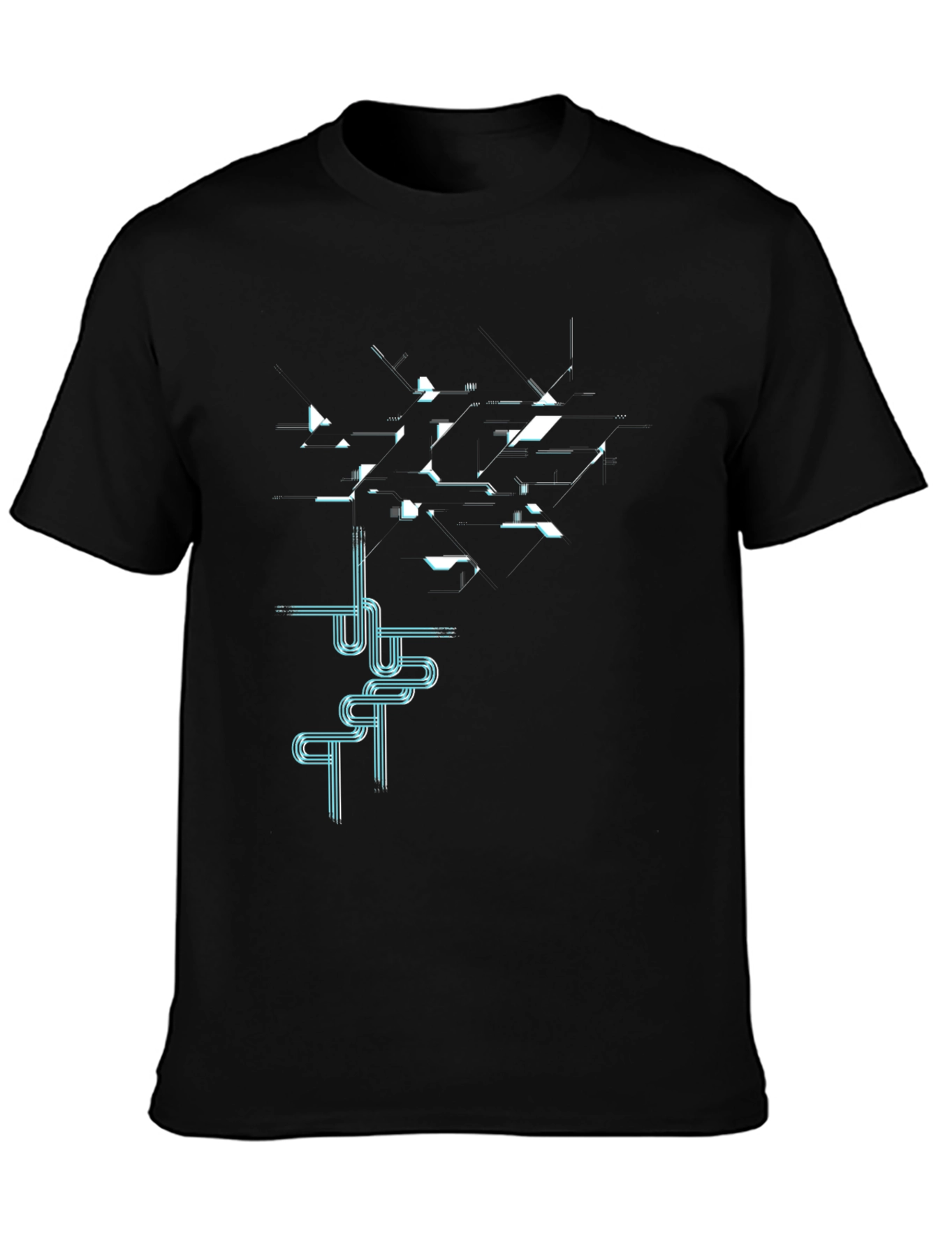 Cyberpunk Circuitry Tee - Techwear Style