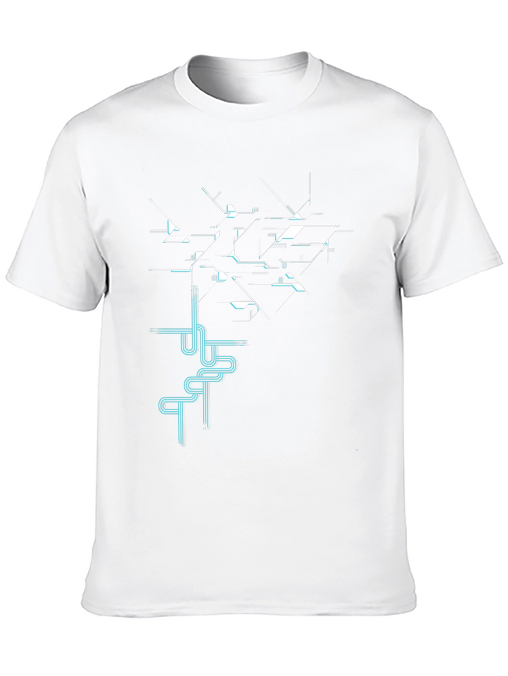Cyberpunk Circuitry Tee - Techwear Style