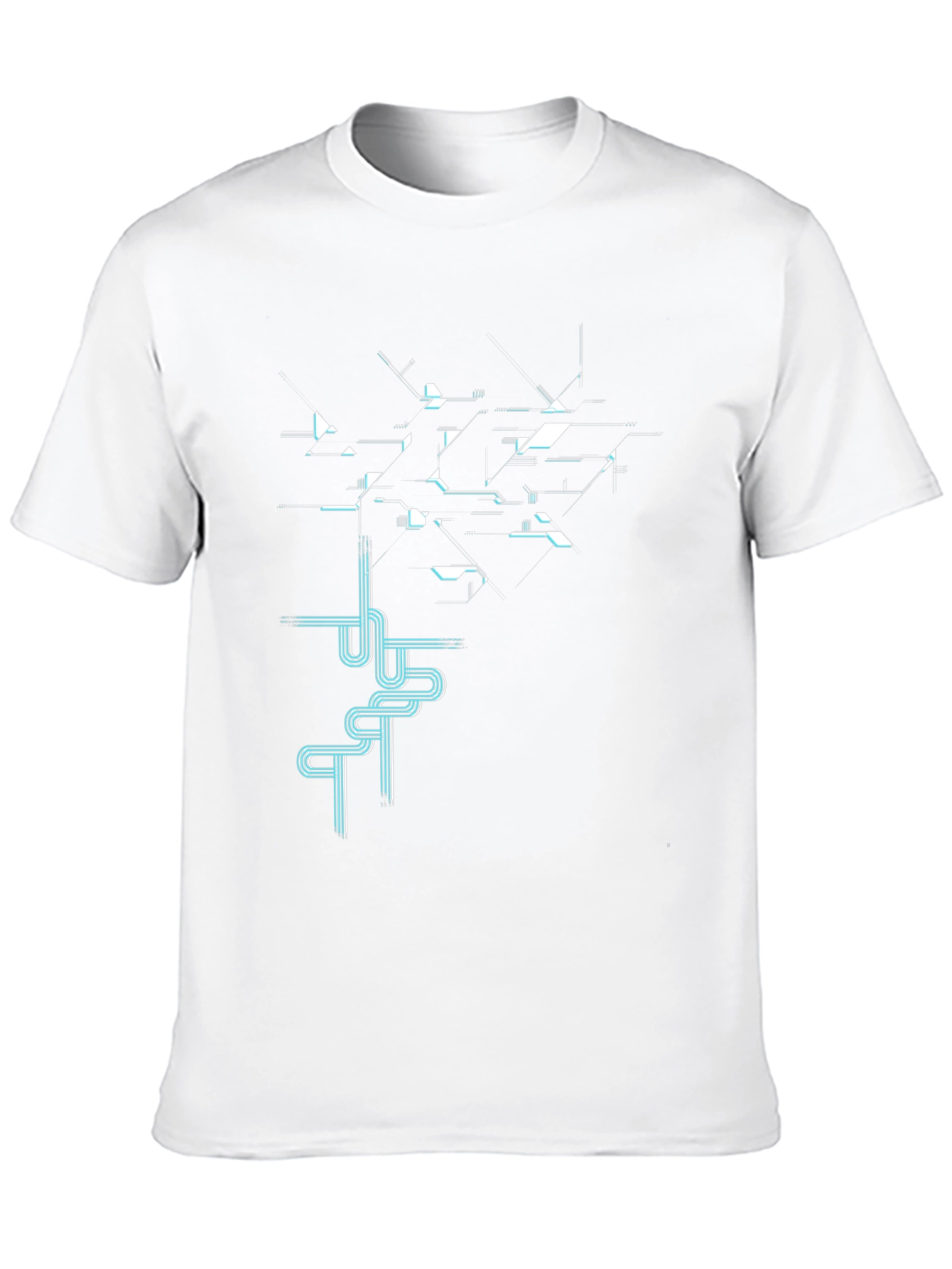 Cyberpunk Circuitry Tee - Techwear Style