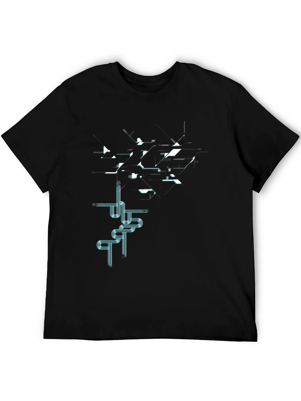 Cyberpunk Circuitry Tee - Techwear Style