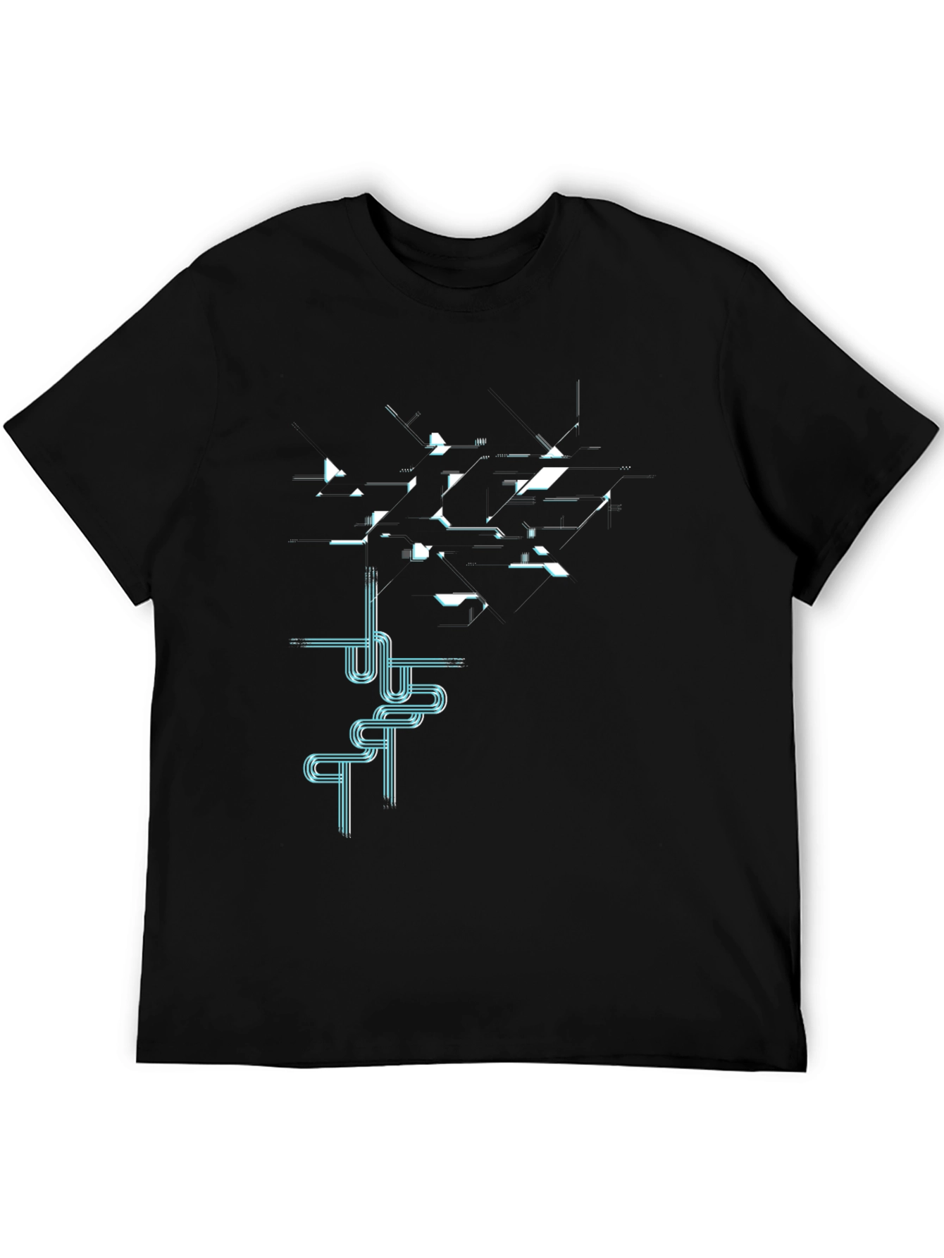 Cyberpunk Circuitry Tee - Techwear Style