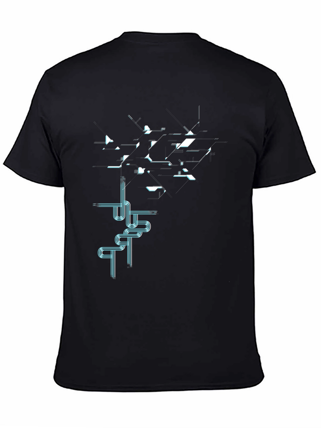 Cyberpunk Circuitry Tee - Techwear Style